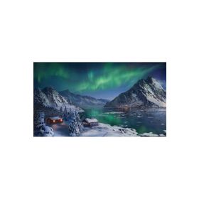Güven Serigrafi Kuzey Işıkları 1000 Parça Ahşap Puzzle Yapboz