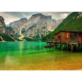 Güven Serigrafi Manzara 6 1000 Parça Ahşap Puzzle Yapboz