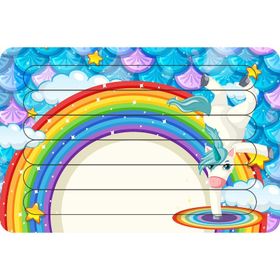 Güven Serigrafi Model 4 Sevimli Unicorn Çubuk Ahşap Çocuk Puzzle Yapboz