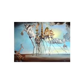 Güven Serigrafi Salvador Dali 2 1000 Parça Ahşap Puzzle Yapboz