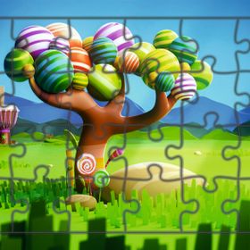 Güven Serigrafi Şeker Ağacı 24 Parça Ahşap Çocuk Puzzle Yapboz