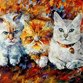 Güven Serigrafi Somurtkan Kediler 1000 Parça Ahşap Puzzle Yapboz