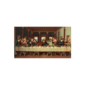 Güven Serigrafi Son Akşam Yemeği 1000 Parça Ahşap Puzzle Yapboz