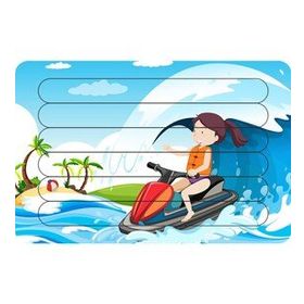 Güven Serigrafi Su Sporları Çubuk Ahşap Çocuk Puzzle Yapboz