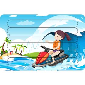 Güven Serigrafi Su Sporları Çubuk Ahşap Çocuk Puzzle Yapboz