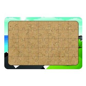 Güven Serigrafi Tatile Giden Çocuklar 35 Parça Ahşap Çocuk Puzzle Yapboz