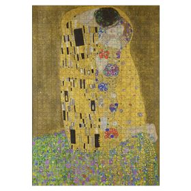 Güven Serigrafi The Kiss 1000 Parça Ahşap Puzzle