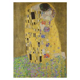 Güven Serigrafi The Kiss 1000 Parça Ahşap Puzzle