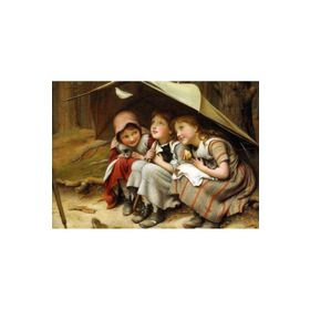 Güven Serigrafi Three Little Kittens 1000 Parça Ahşap Puzzle