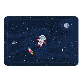 Güven Serigrafi Uzay Mekiği ve Astronot 35 Parça Ahşap Çocuk Puzzle Yapboz