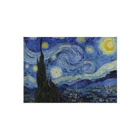 Güven Serigrafi Van Gogh 1000 Parça Ahşap Puzzle Yapboz