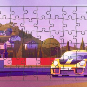 Güven Serigrafi Yarış Arabası Model 6 54 Parça 19,5 x 29,5 cm Ahşap Çocuk Puzzle Yapboz