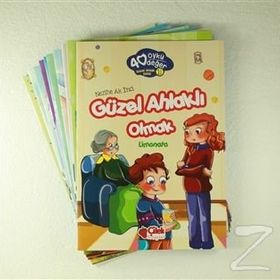 Güzel Ahlak Vagonu - 40 Hadis Treni 1 10 Kitap Set - Nezihe Ak İnci