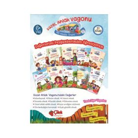 Güzel Ahlak Vagonu - 40 Hadis Treni 1 10 Kitap Set - Nezihe Ak İnci