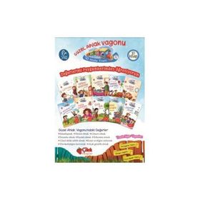 Güzel Ahlak Vagonu - 40 Hadis Treni 1 10 Kitap Set - Nezihe Ak İnci