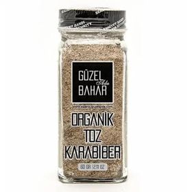 Güzel Gıda 60 gr Organik Toz Karabiber