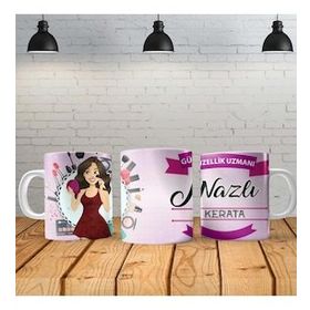 Güzellik Uzmanı Baskılı Kupa