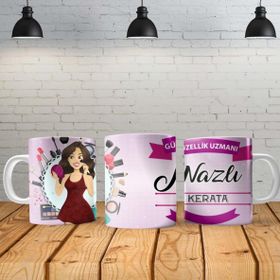 Güzellik Uzmanı Baskılı Kupa