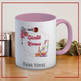 Güzellik Uzmanı-Pembe Kupa Bardak