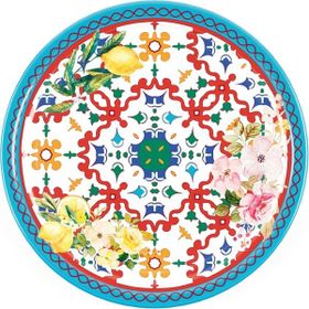 Guzzini Flower Lemon 27.5x2.4 CM Yemek Tabağı