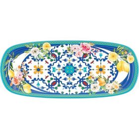 Guzzini Flower Lemon 39.5x21x5x2.5 cm Kayık Tabak