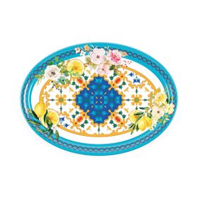Guzzini Flower Lemon 50x36x3 cm Oval Tabak