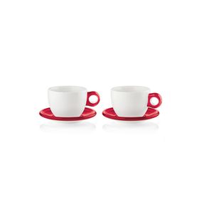 Guzzini Kırmızı 2'li Çay Fincanı