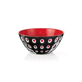 Guzzini Le Murrine 25 cm Kırmızı Kahverengi Kase