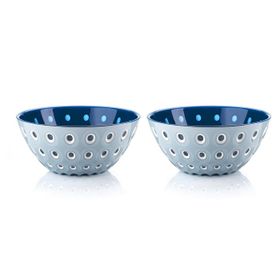 Guzzini Le Murrine Mavi Lacivert 2x12 cm Kase