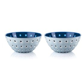 Guzzini Le Murrine Mavi Lacivert 2x12 cm Kase