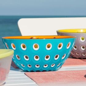 Guzzini Le Murrine Mavi Turuncu 25 cm Kase