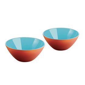 Guzzini My Fusion Turuncu Mavi 2x12 cm Kase
