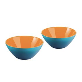 Guzzini My Fusion Turuncu Mavi 2x12 cm Kase