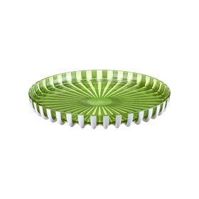 Guzzini Pin Up 31 cm Yeşil Yuvarlak Tepsi