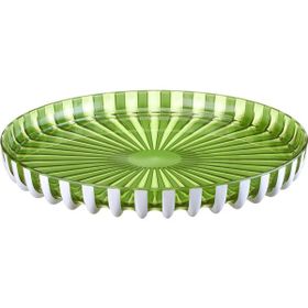 Guzzini Pin Up 31 cm Yeşil Yuvarlak Tepsi