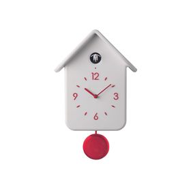 Guzzini QQ Beyaz 35x50 cm Sarkaçlı Guguklu Saat