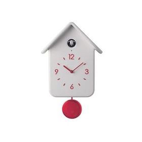 Guzzini QQ Beyaz 35x50 cm Sarkaçlı Guguklu Saat