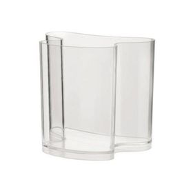 Guzzini Şeffaf 31 cm Dekoratif Vazo Dergilik