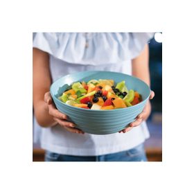 Guzzini Tierra M Kapaklı Mavi Salata Kasesi