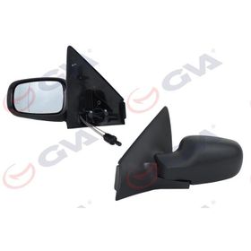 Gva 1011121 Megane 02 Mekanik Asferik Sol Dış Dikiz Aynası