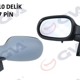 Gva 1011206 Megane Scenic 97 Elektrik Isıtmalı Astarlı Asferik Sol Dış Dikiz Aynası