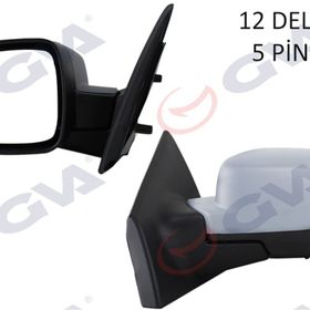 Gva 1014191 Clio 09 Elektrik Isıtmalı Astarlı Asferik Sol Dış Dikiz Aynası