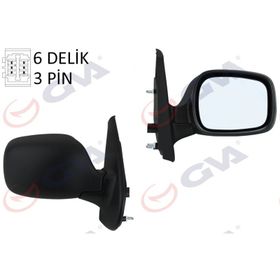 Gva 1016130 Kangoo 01 Elektrik Isıtmalı Asferik Sağ Dış Dikiz Aynası