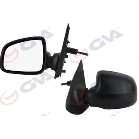 Gva 1019173 Sandero Stepway 12 Mekanik Siyah Kapak Konveks Sol Dış Dikiz Aynası