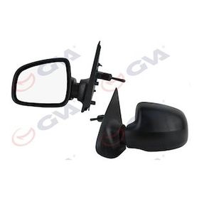 Gva 1019173 Sandero Stepway 12 Mekanik Siyah Kapak Konveks Sol Dış Dikiz Aynası