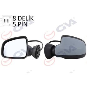 Gva 1019191 Duster 11 Elektrik Isıtmalı Astarlı Konveks Sol Dış Dikiz Aynası