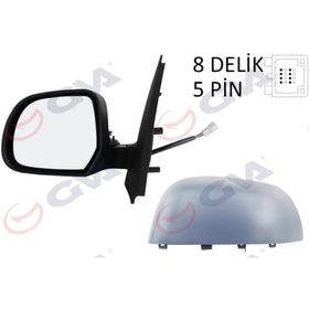 Gva 1019198 Dokker-Lodgy 12 Elektrik Isıtmalı Astarlı Konveks Sol Dış Dikiz Aynası