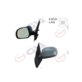 Gva 1019198 Dokker-Lodgy 12 Elektrik Isıtmalı Astarlı Konveks Sol Dış Dikiz Aynası