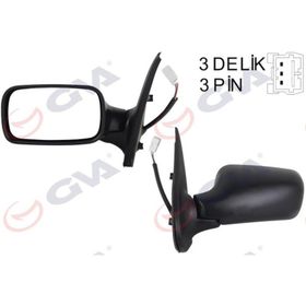 Gva 1021105 Palio 98 Elektrikli Konveks Sol Dış Dikiz Aynası