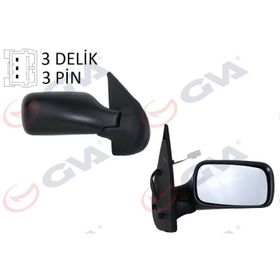 Gva 1021106 Palio 98 Elektrikli Konveks Sağ Dış Dikiz Aynası